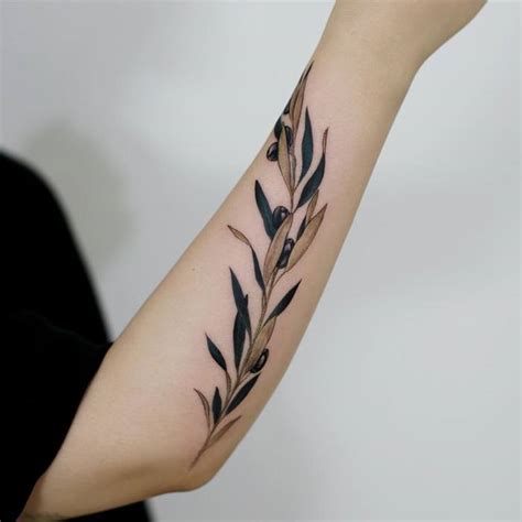 Christian Olive Tree Tattoo