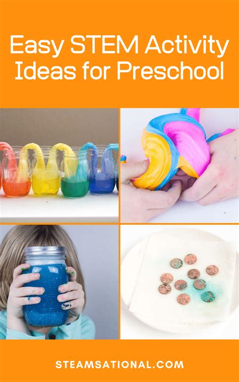 50 Colorful And Fun Preschool Stem Activities