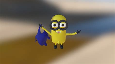 Minion Naked 3D model by René drawinism 30d6483 Sketchfab