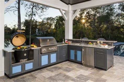 L Shaped Outdoor Kitchen Design Inspiration Danver 1000 In 2020