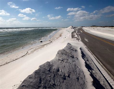 Gulf Islands National Seashore Closes After Storms Put Sand And