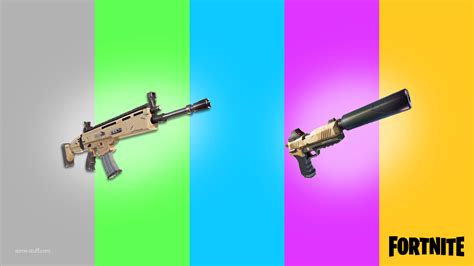 Fortnite Gun Rarity Weapon Tiers And Types Some