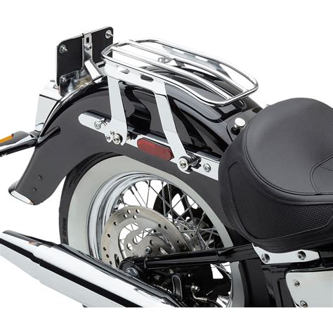 Cobra Detachable Solo Luggage Rack For 2018 2020 Harley Softail Deluxe Flde 602 2511 Get