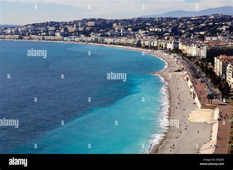 The Beach And The Promenade Des Anglais Nice Côte Dazur France