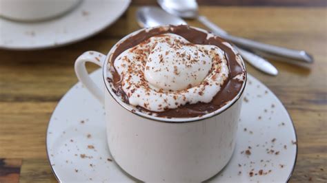 Italian Hot Chocolate Recipe Youtube