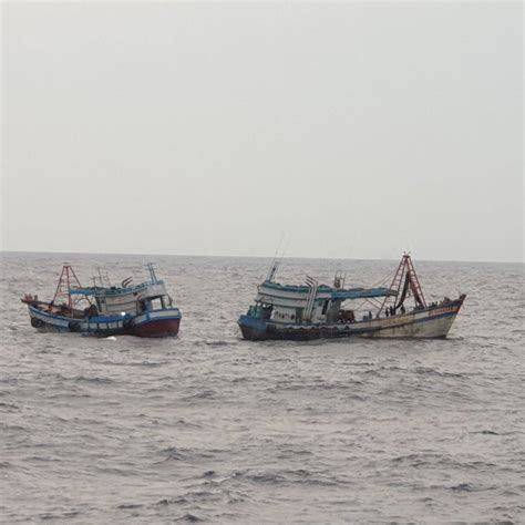 Kembali Dua Kapal Ikan Vietnam Ditangkap Di Laut Natuna Utara