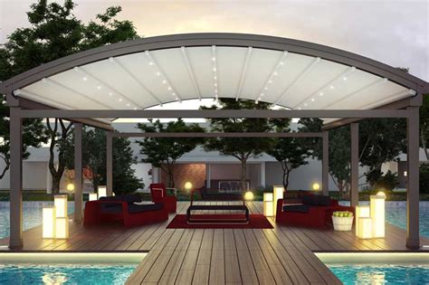 Retractable Sliding Roofing System And Retractable Pergola