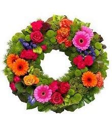 Explore tweets of flowers by irene @andraster on twitter. Wreath | Flowers by Irene | Florist in West Lothian | West ...