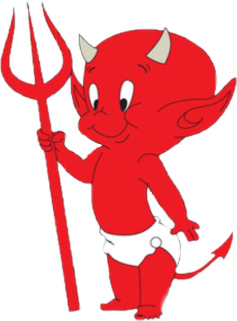 Download Transparent Satan Clipart Cartoon Little Devil Png