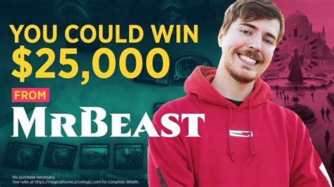 Mtg Mrbeast Is Giving Away 25000 On Magic Arena This Friday Bell