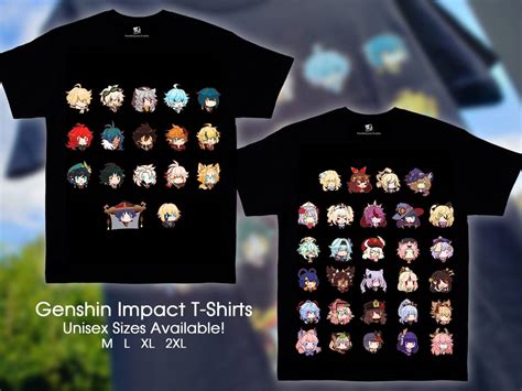 new genshin impact merch is now available in both the stressed out silly panda