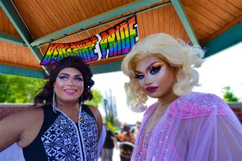 2 Drag Queens Gay Pride Day Pittsfield Ma 2019 The Berkshire Edge