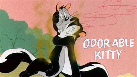 Odor Able Kitty 1945 Looney Tunes First Pepe Le Pew Cartoon Short Film Youtube