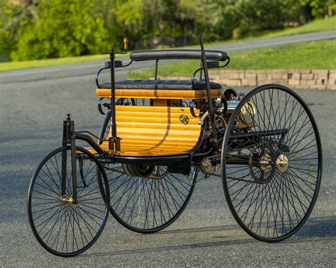 The First Automobile A Benz Patent Motorwagen Ectype 60000 Usd