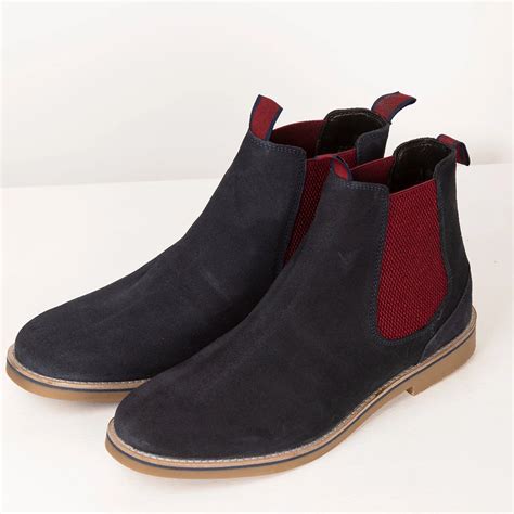 men s suede chelsea boots suede leather ankle boot yorkshire trading company