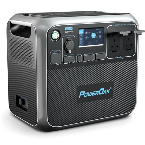 Buy Poweroak Portable Power Station Ac200p 2000wh Lifepo4 Battery