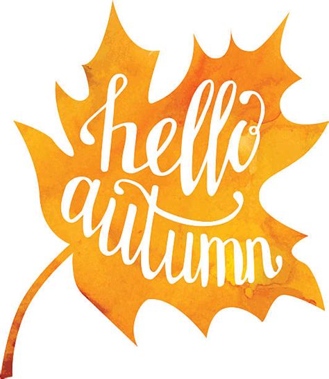 Hello Autumn Illustrations Royalty Free Vector Graphics And Clip Art