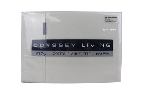 Odyssey Living Cotton Flannelette Sheet Set Linen Plus Pty Ltd