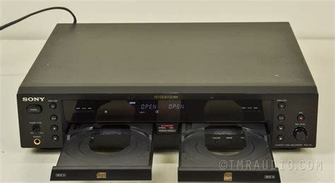 Sony Rcd W1 Dual Tray Cd Recorder Player Cd Dubbing The Music Room
