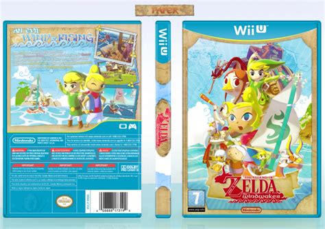 Legend Of Zelda The Wind Waker Wii U Box Art Cover By Paper Wind