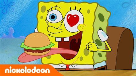 Bob Esponja O Comercial Do Hambúrguer De Siri Nickelodeon Em