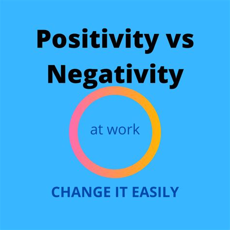 Positivity Vs Negativity Living To Giving