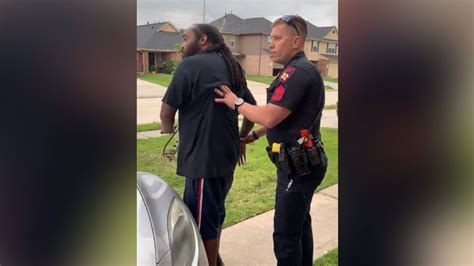 viral video shows white texas deputy mistakenly trying to arrest black man on warrant good