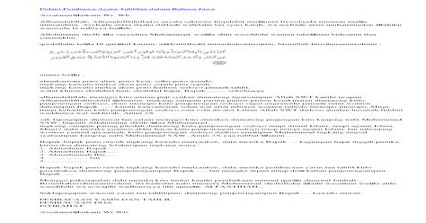 Untuk membuat surat perjanjian (kontrak) yang baik di perlukan adanya… Kumpulan Teks Pembawa Acara Yasin Dan Tahlil Bahasa Jawa ...