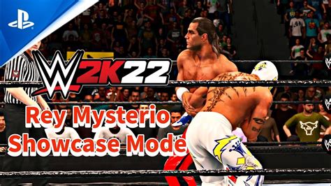 WWE 2K22 Showcase Mode Part 3 Rey Mysterio Vs Shawn Michaels Raw