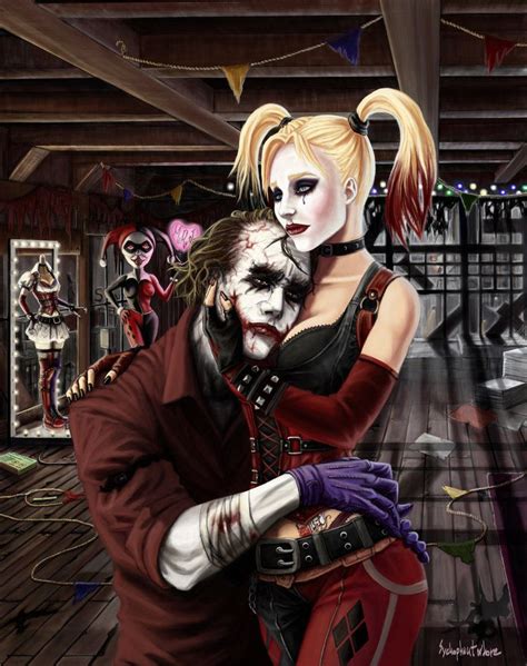 Joker And Harley Quinn Arkham City