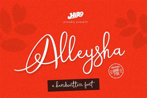 Only fonts with accents euro. Alleysha Handwritten Script Font - Dafont Free