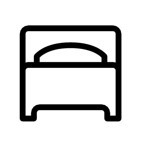 Single Bed Vector Svg Icon Svg Repo