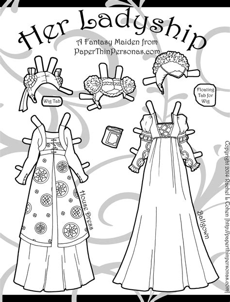 One More House Dress And A Ballgown For Her Ladyship Paper Thin Personas