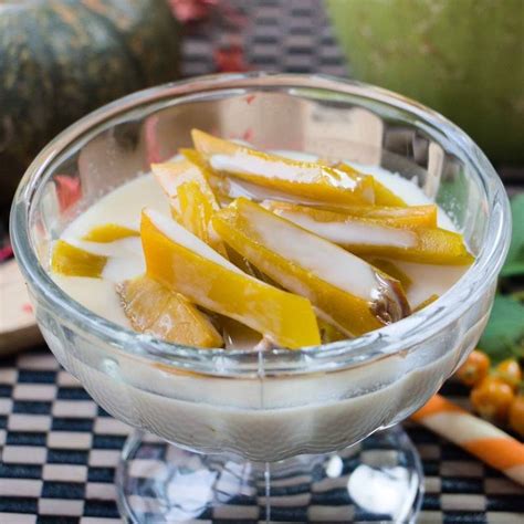 Quick And Easy Pumpkin In Coconut Milk Dessert Tourjung