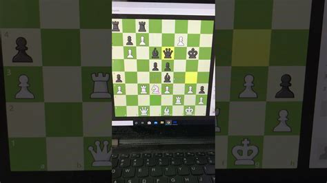 Losing A Chess Game Against The Computer On Level 4 Youtube