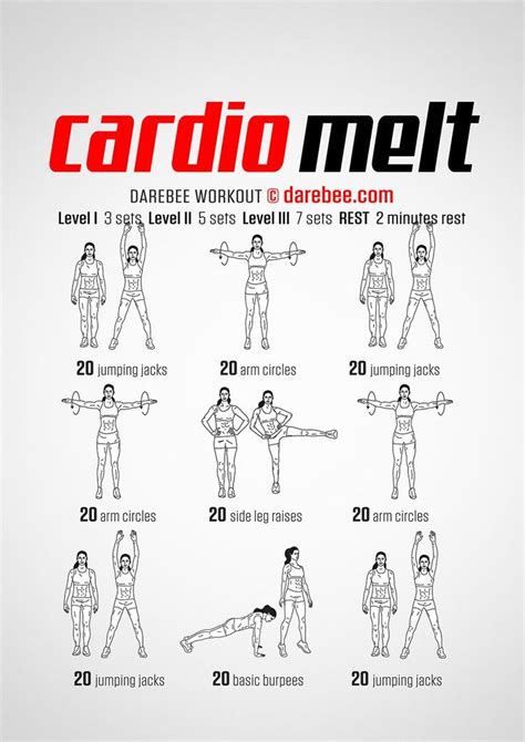 Cardio Melt Workout My Blog Cardio Workout At Home Cardio Short Workouts