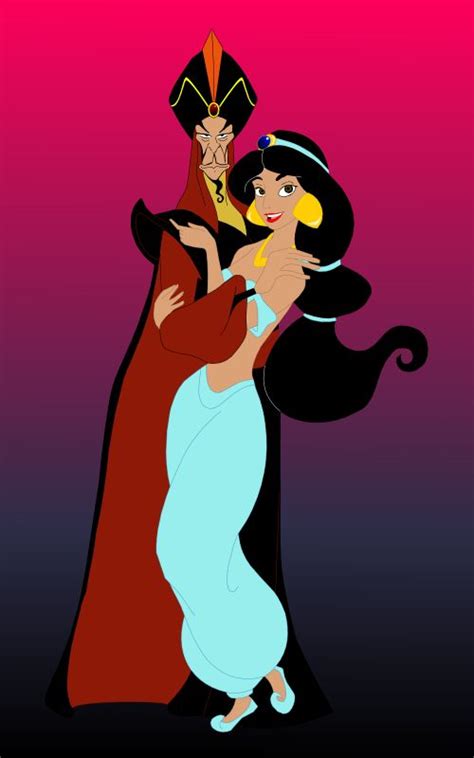 these are jafar and jasmine by artist massimo bussini description from i