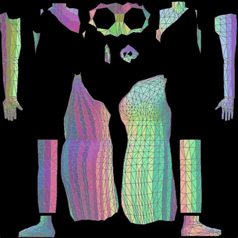Mod The Sims Body Meshes Uv Map Templates
