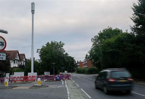 Disbelief As 18 Metre High 5g Phone Mast Is Erected In Newbury