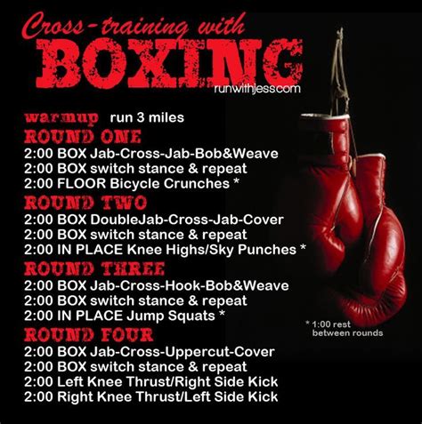 Cross Training With Boxing Boxing Workout Boxing Workout Routine Punching Bag Workout