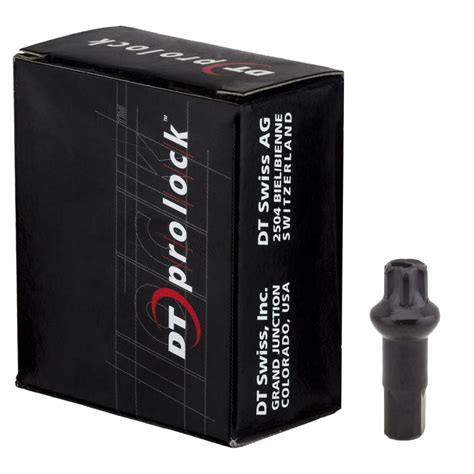 Dt Swiss 20 Mm X 15 Mm Prolock Pro Head Squorx Alloy Nipples Black Box Of 100