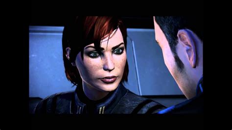 Mass Effect 3 Femshep And Kaidan Love Scene Shepard Turns Kaidan Down