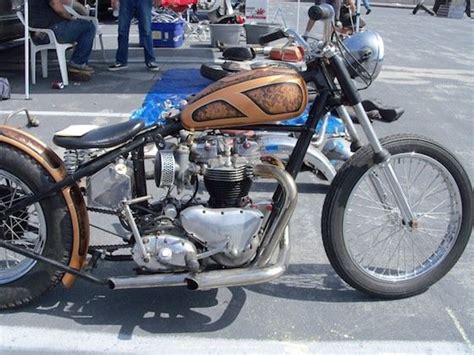 Choppers And Bobbers Built From Classic British Motorcycles Weye