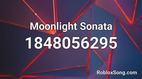 Moonlight Sonata Roblox Id Roblox Music Codes