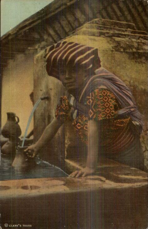 Indian Woman Concepcion Chiquirichapa Guatemala Old Postcard Hippostcard