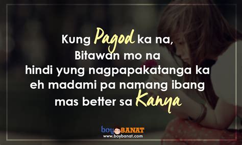 List Of Tagalog Bitter Love Quotes For Valentines Day Boy Banat