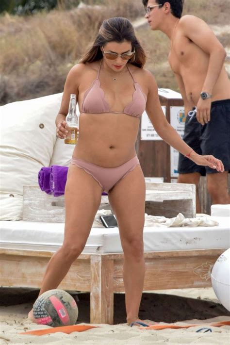 Eva Longoria Bikini Candids On The Beach In Ibiza 12 Gotceleb