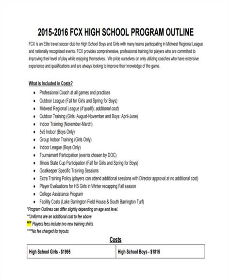 Sample Event Programme Template The Document Template