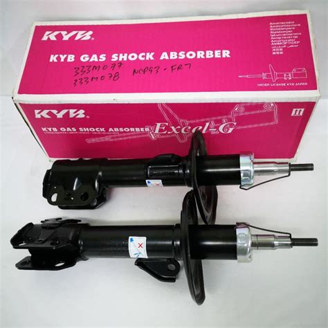 Kyb Excel G Front Gas Shock Absorbers For Toyota Vios Ncp93 1 Pair