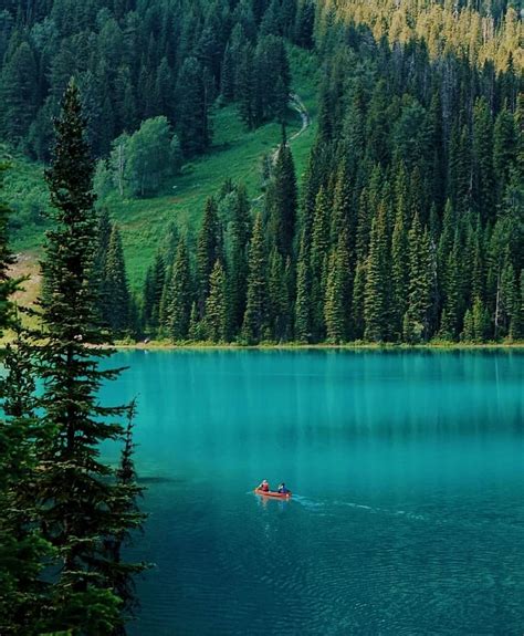 Paddling A Canoe Over Canadian Lakes Is On My Bucket List It S Looks